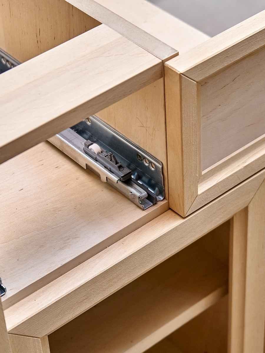 Detail van maatwerk kasten