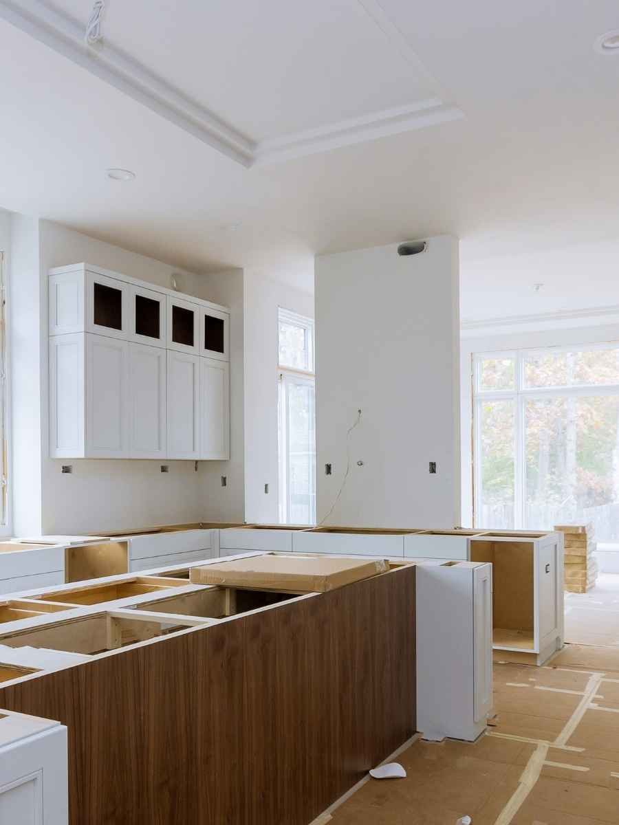 Detail van maatwerk keuken